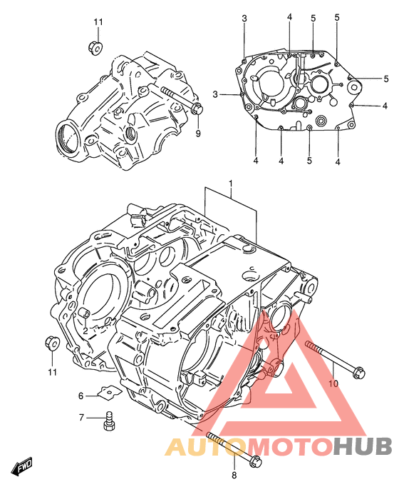 Картер двигателя