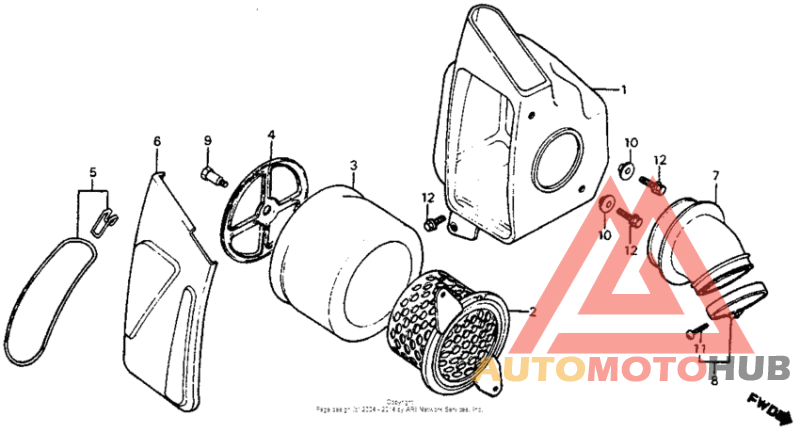 Air cleaner 80-81
