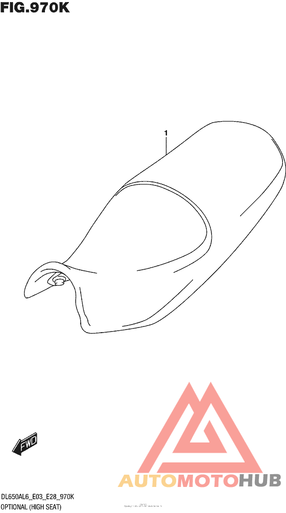Optional (High Seat) (Dl650Al6 E33)