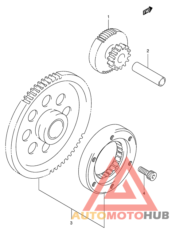 Муфта стартера