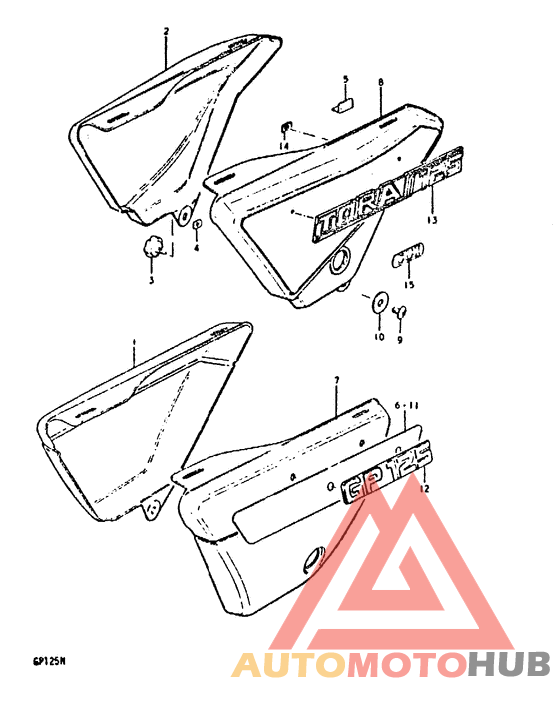 Обтекатель задний