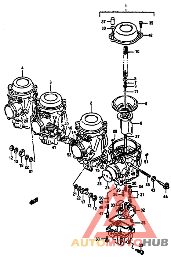 Carburetor assy