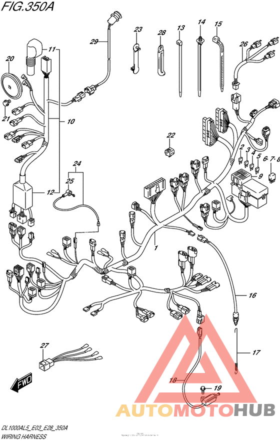 Wiring Harness (Dl1000Al5 E03)