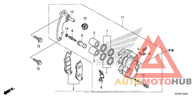 Передний суппорт