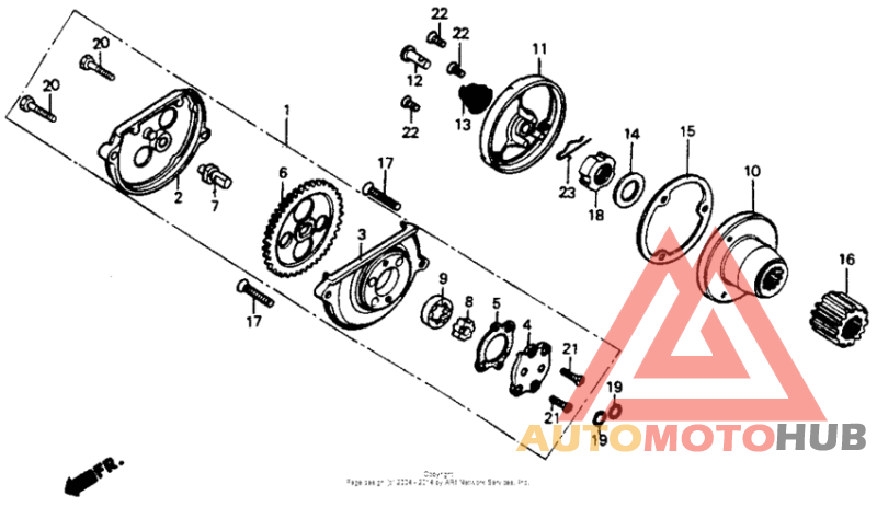 Oil pump 86-93