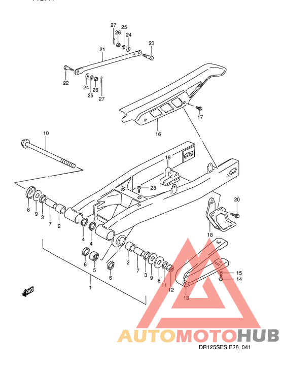 Маятник задний