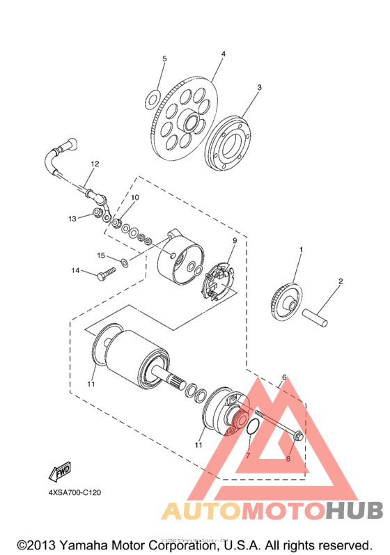 Муфта стартера