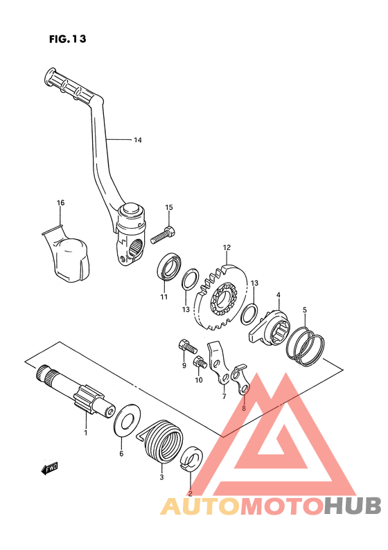 Ножной стартер