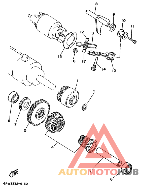 Муфта стартера