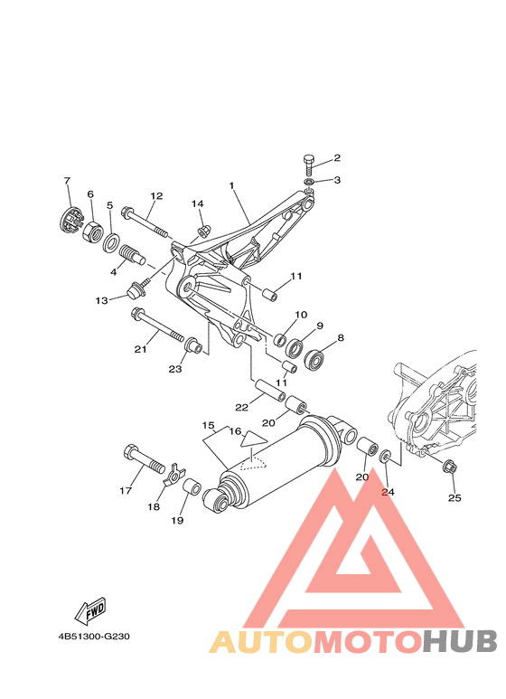 Rear arm & suspension