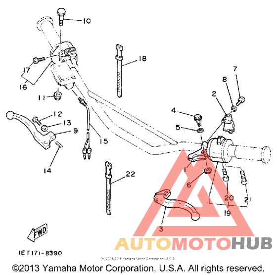 Handle switch - lever