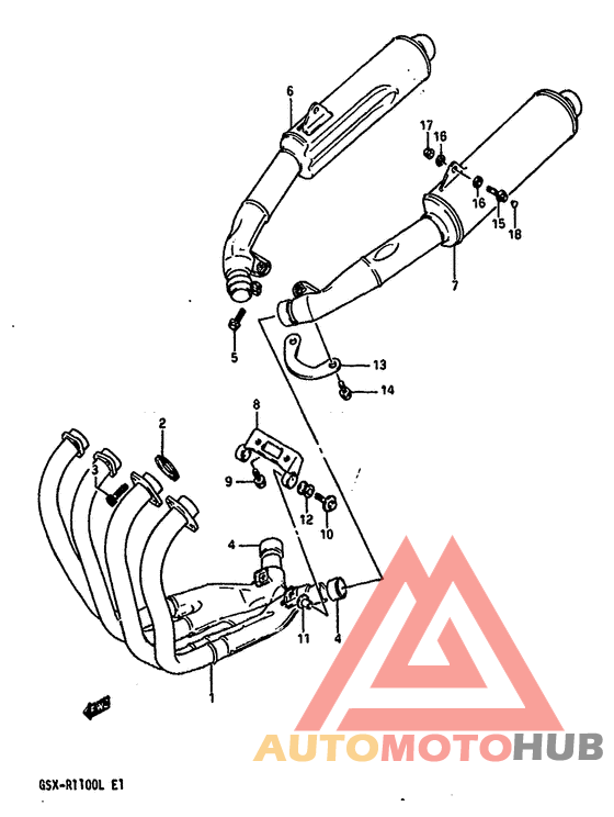 Muffler comp
