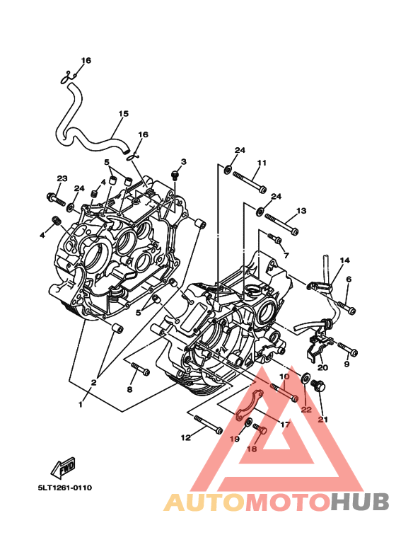 Картер двигателя