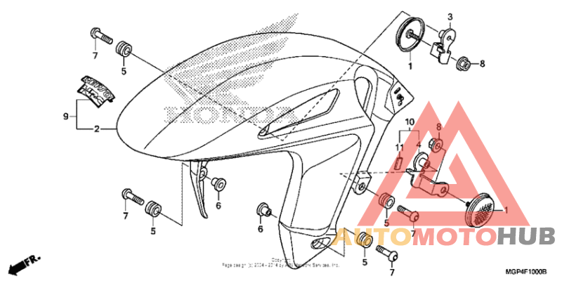 Переднее крыло
