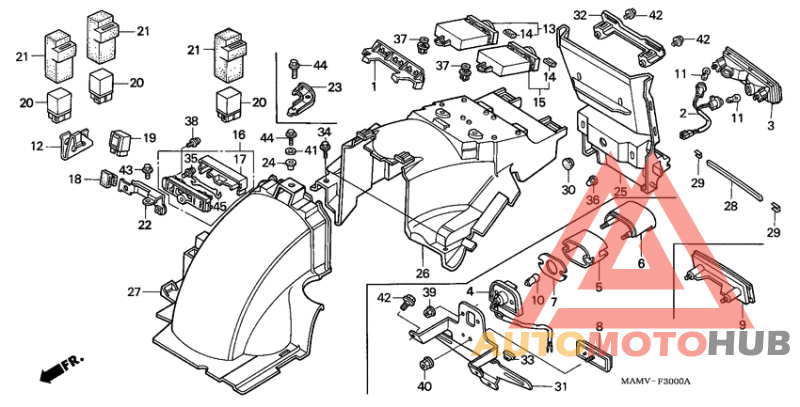 Заднее крыло