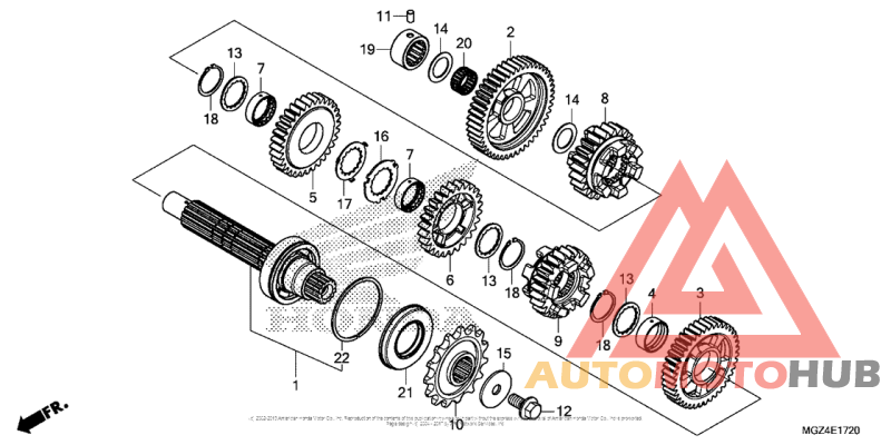 Transmission (Countershaft)