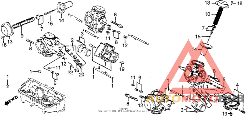 Carburetor comp. parts