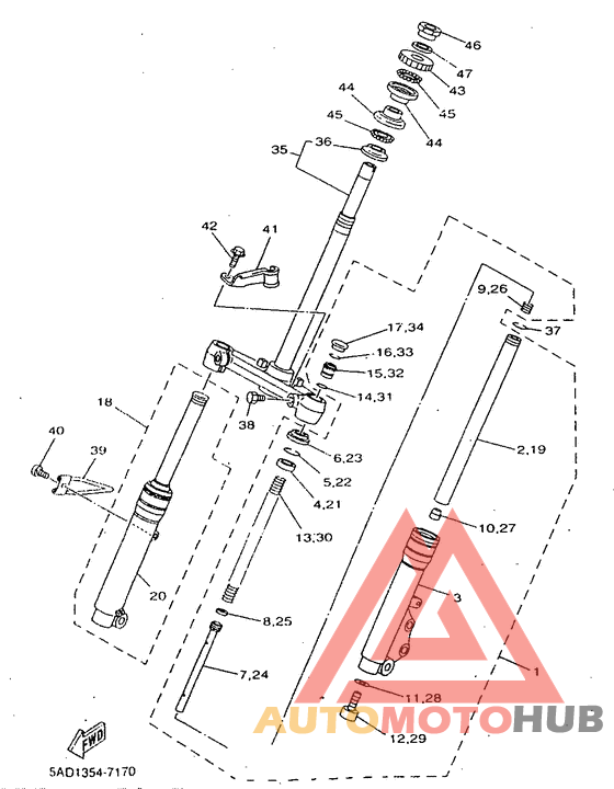 Передняя вилка