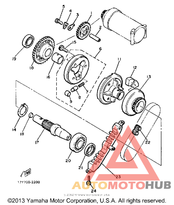 Муфта стартера