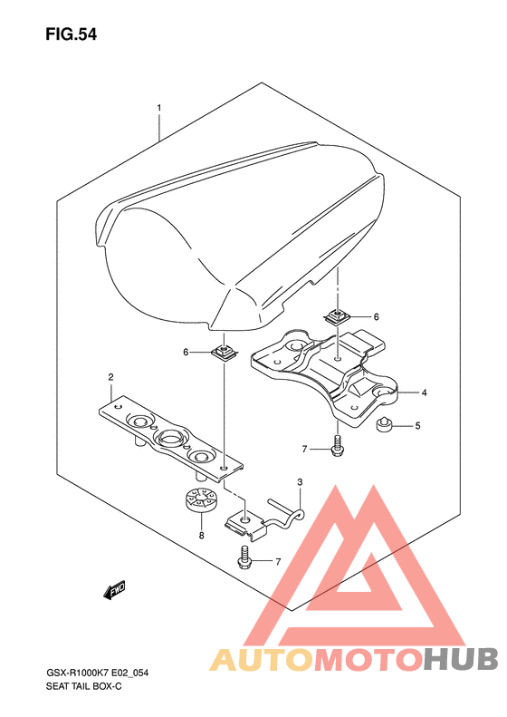 Seat tail box