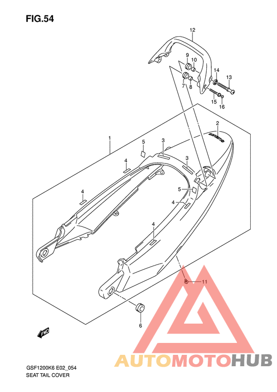 Обтекатель сидения