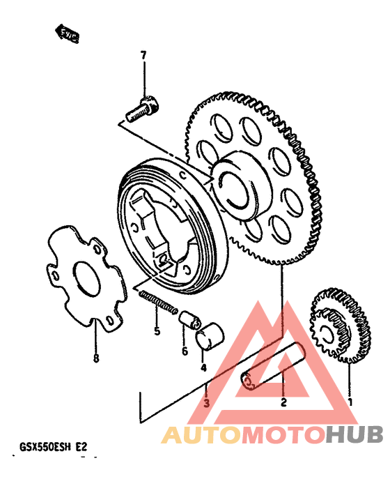 Муфта стартера