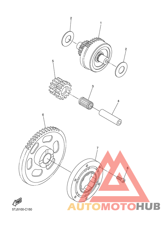 Муфта стартера