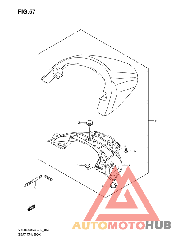 Seat tail box