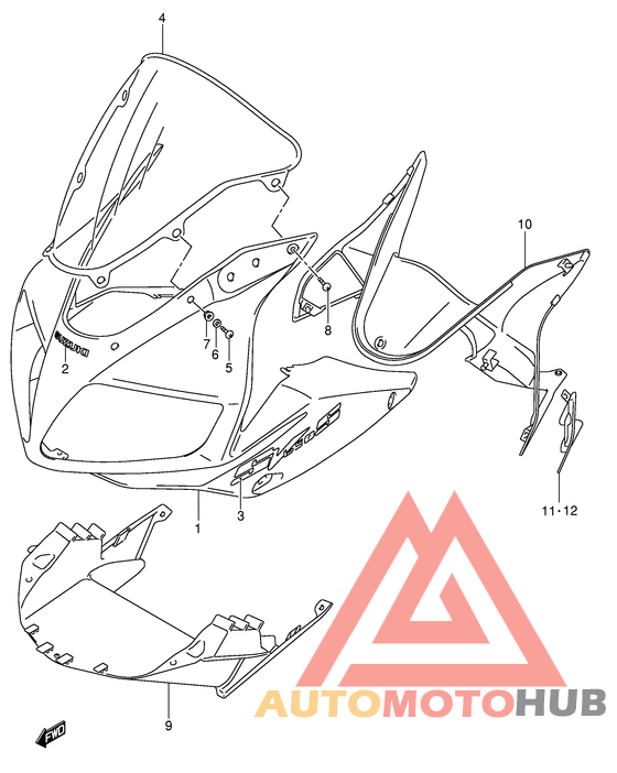 Cowling body