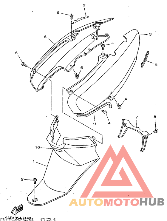 Боковые обтекатели