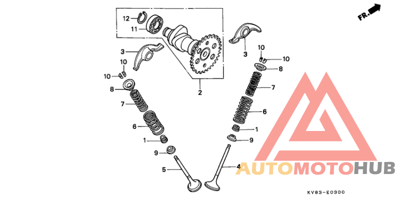 Распред вал/клапана