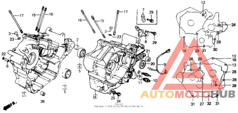Картер двигателя