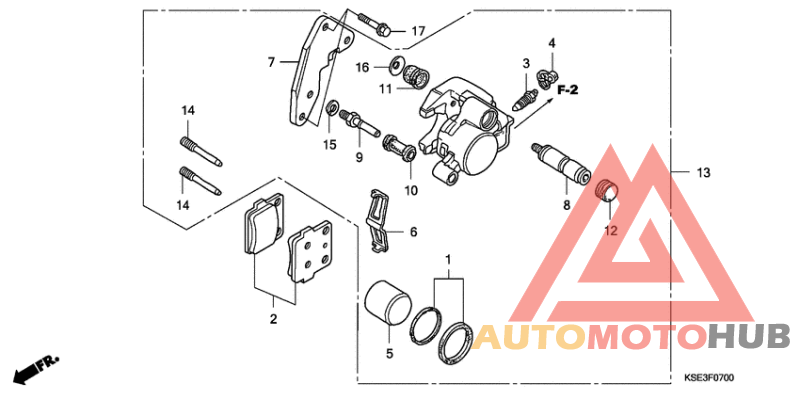 Передний суппорт