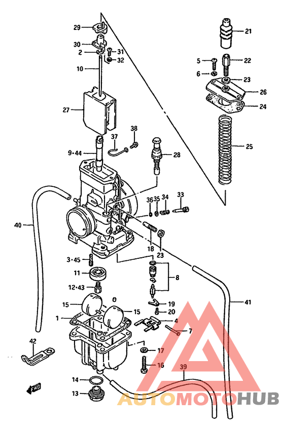 Carburetor assy