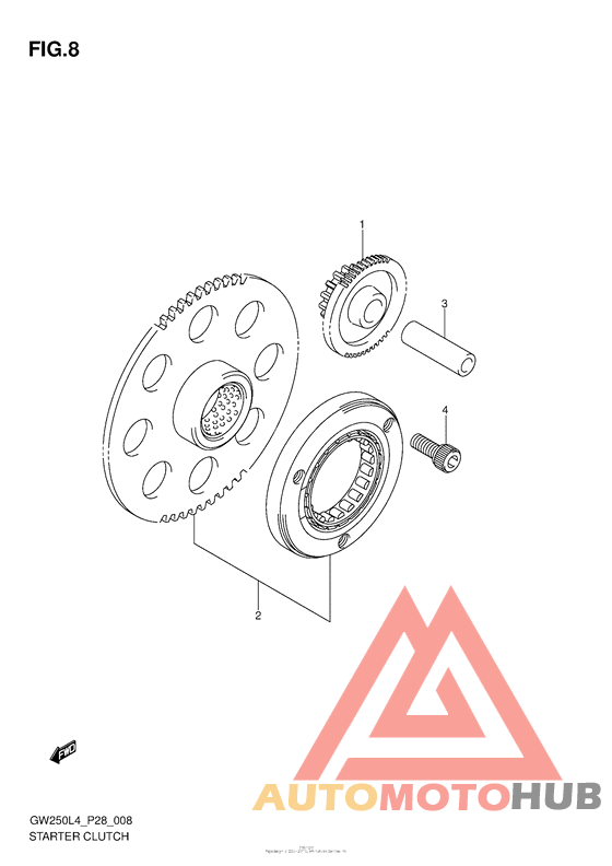 Муфта стартера