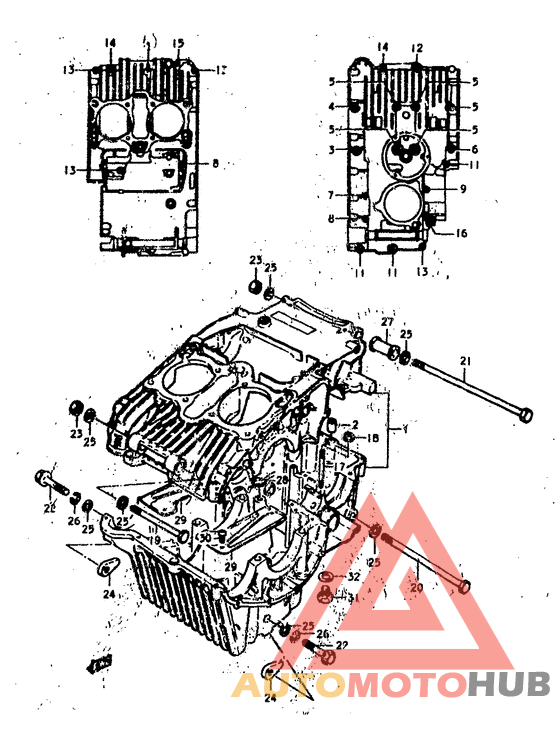 Картер двигателя