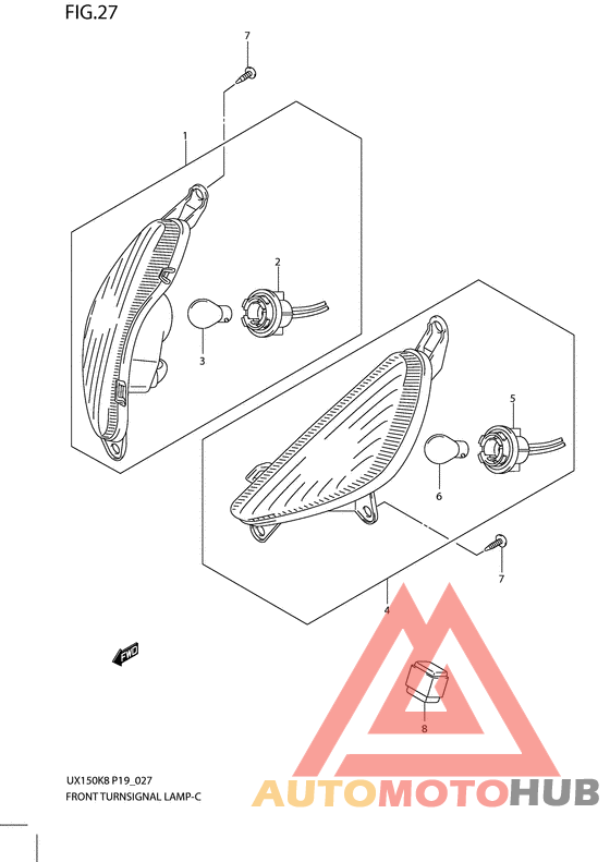 Front turnsignal lamp