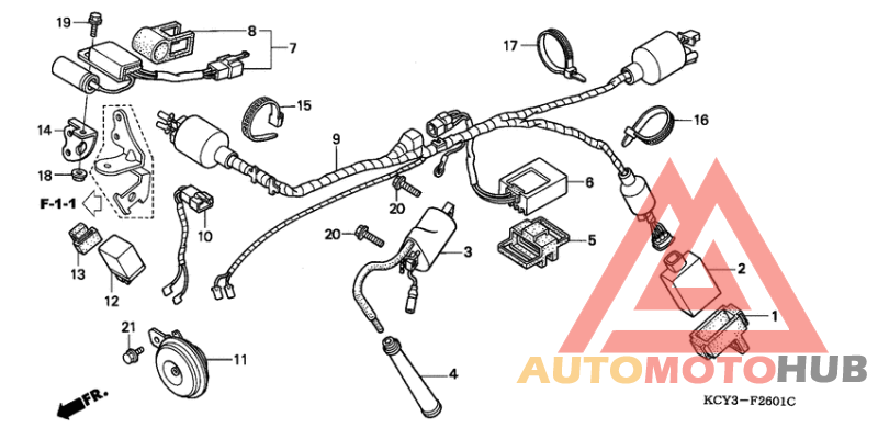 Wire harness/ ignition coil