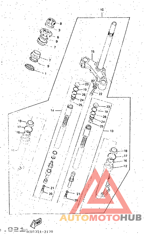Передняя вилка