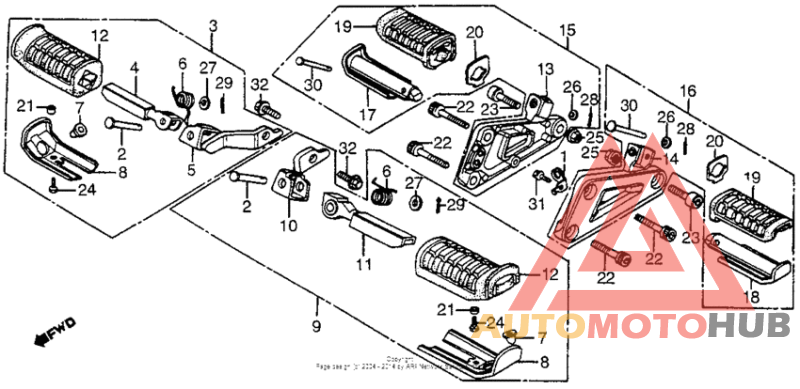 Footpegs