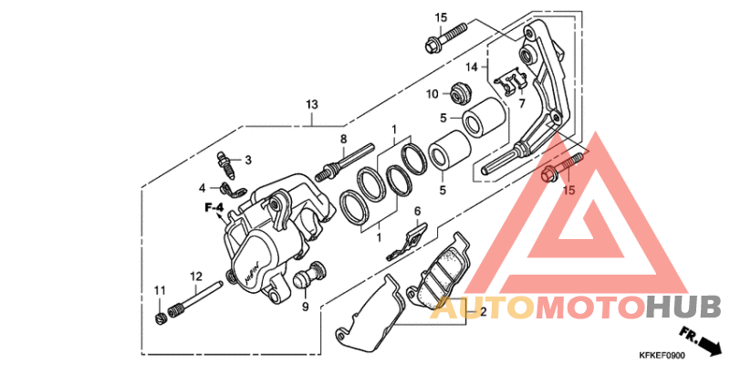 Передний суппорт