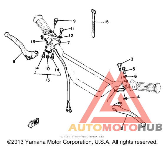 Handle switch - lever