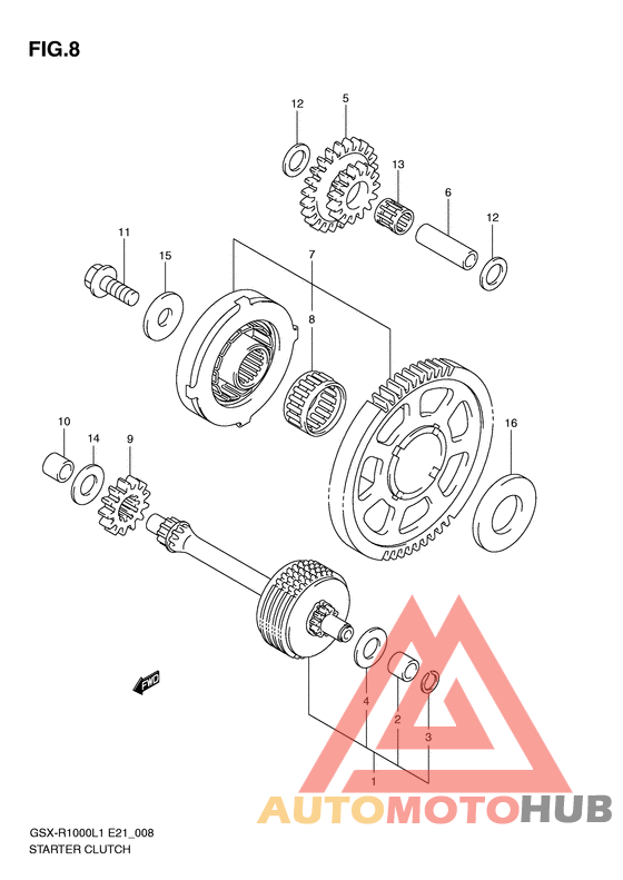 Муфта стартера