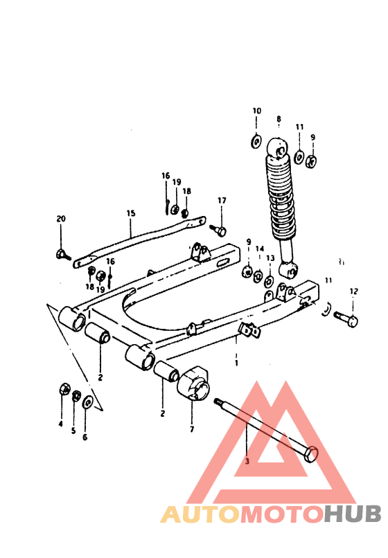 Маятник задний