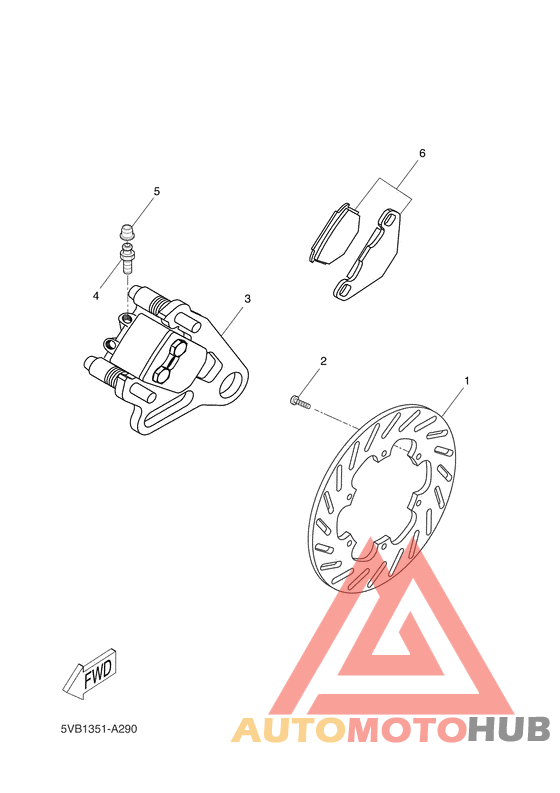 Задний суппорт