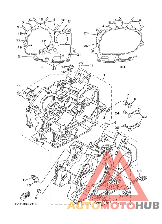 Картер двигателя