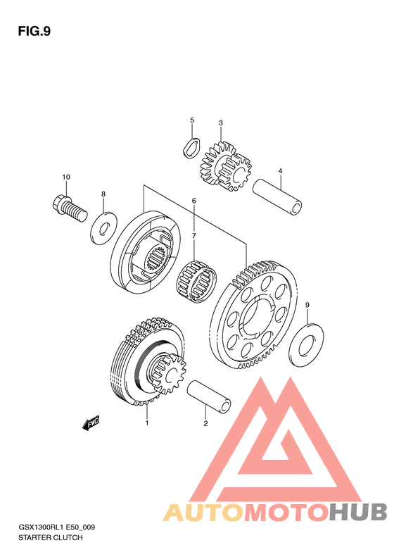 Муфта стартера