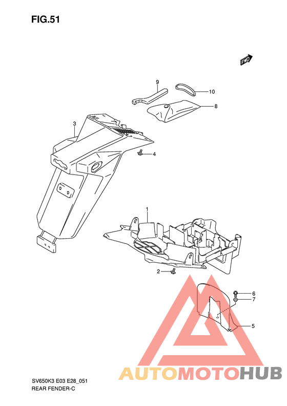 Заднее крыло