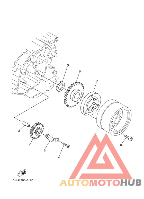 Муфта стартера