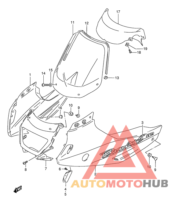 Cowling body